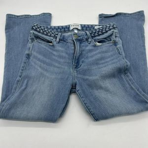 Frame Denim Light Blue Boot Cut Jeans